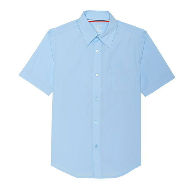 Standard /& Husky Button Down Shirt French Toast Boys Short Sleeve Oxford Shirt